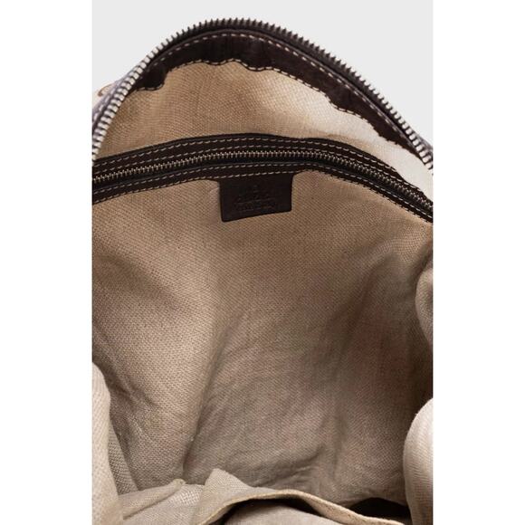 Gucci Monogram Canvas and Leather Hobo Bag - Picture 6 of 7